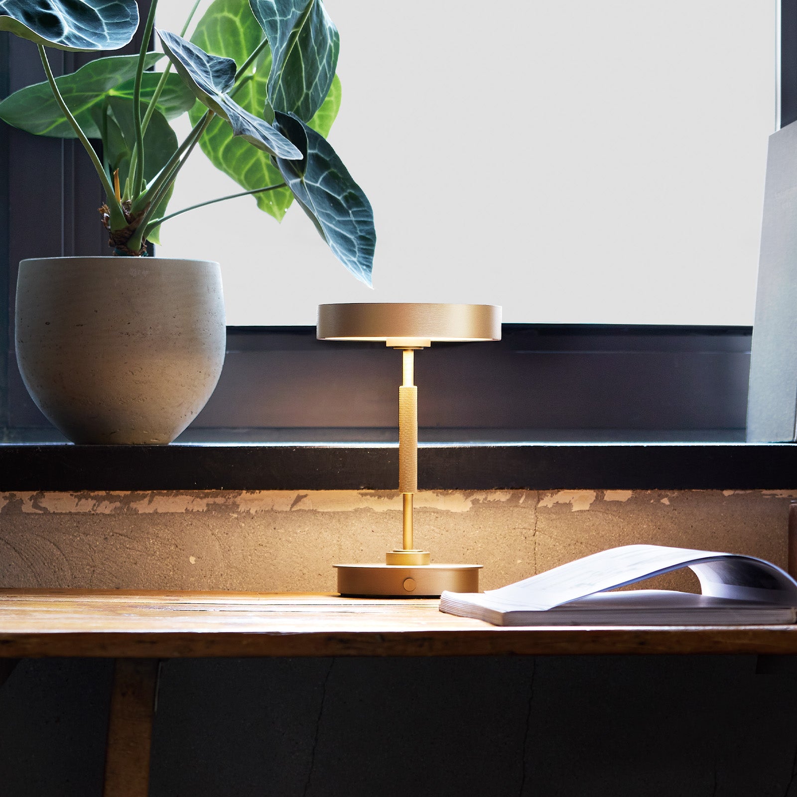 Rondo LED-table lamp ライトゴールド