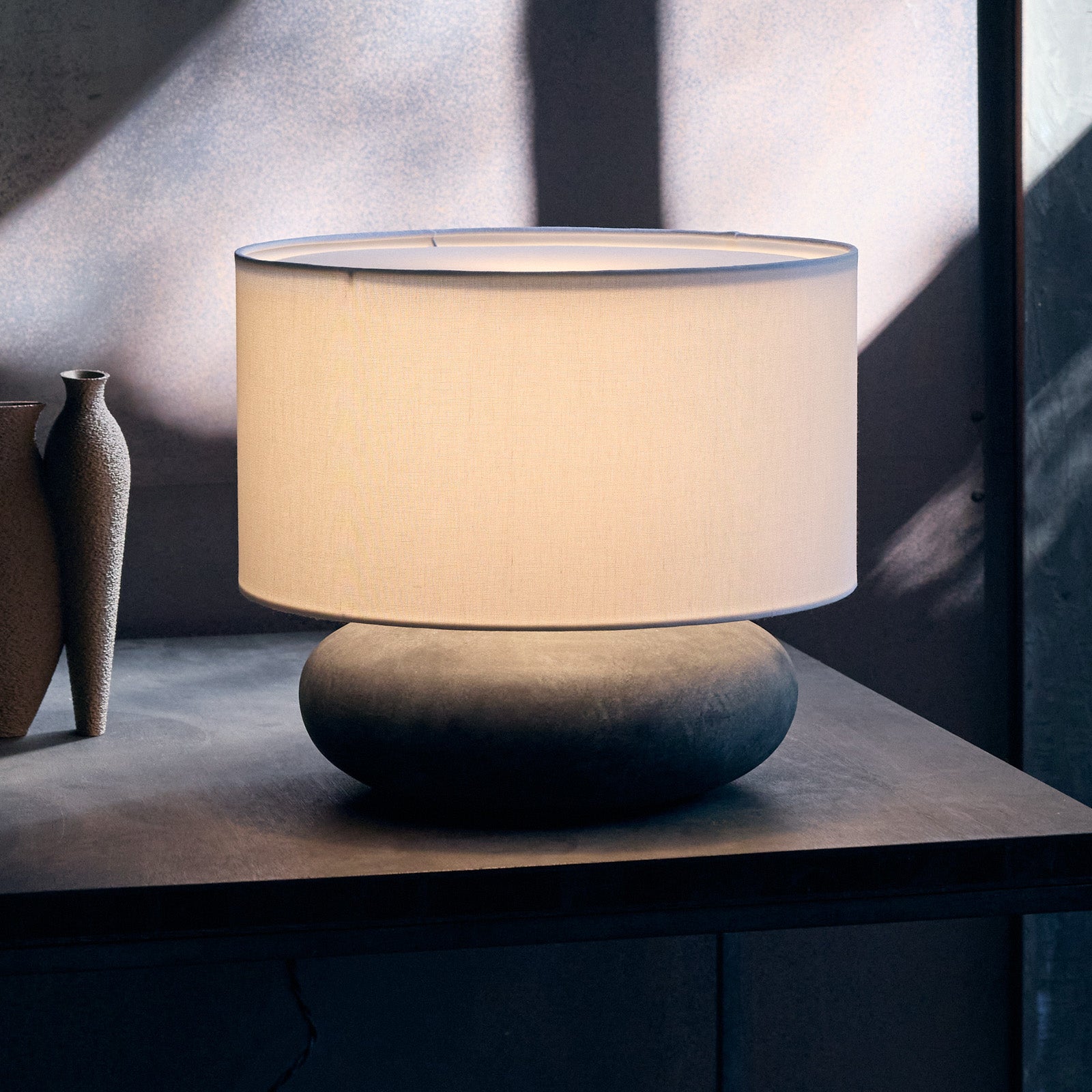 Ecru-table lamp L｜ARTWORKSTUDIO公式