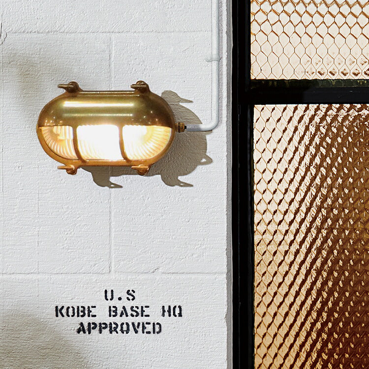 Beach house-oval shade wall lamp｜ARTWORKSTUDIO公式