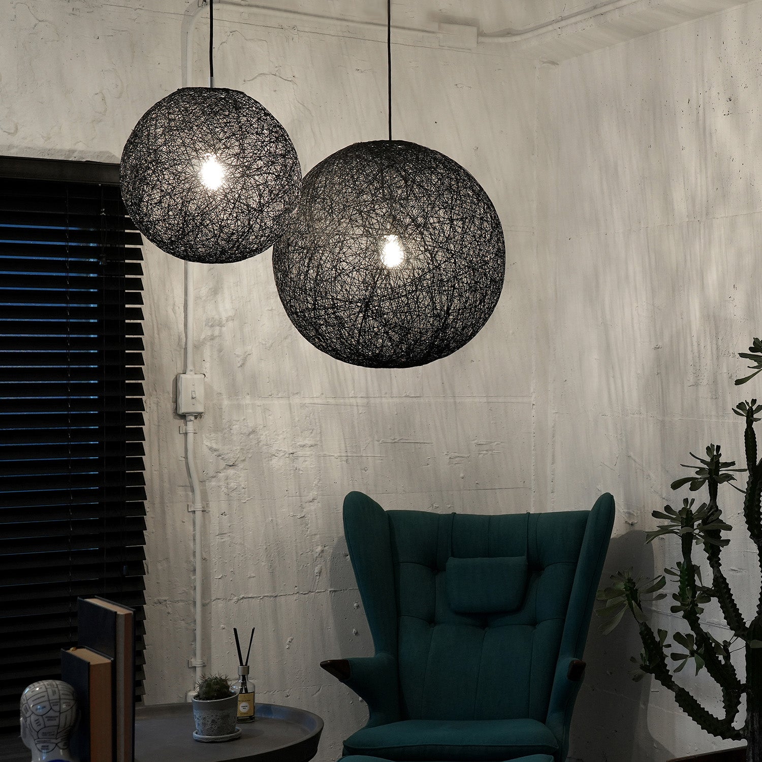 Mallee-pendant S / L ブラック