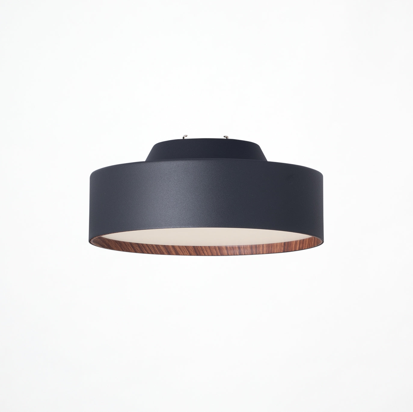 Glow mini LED-ceiling light ブラック+ライトウッド