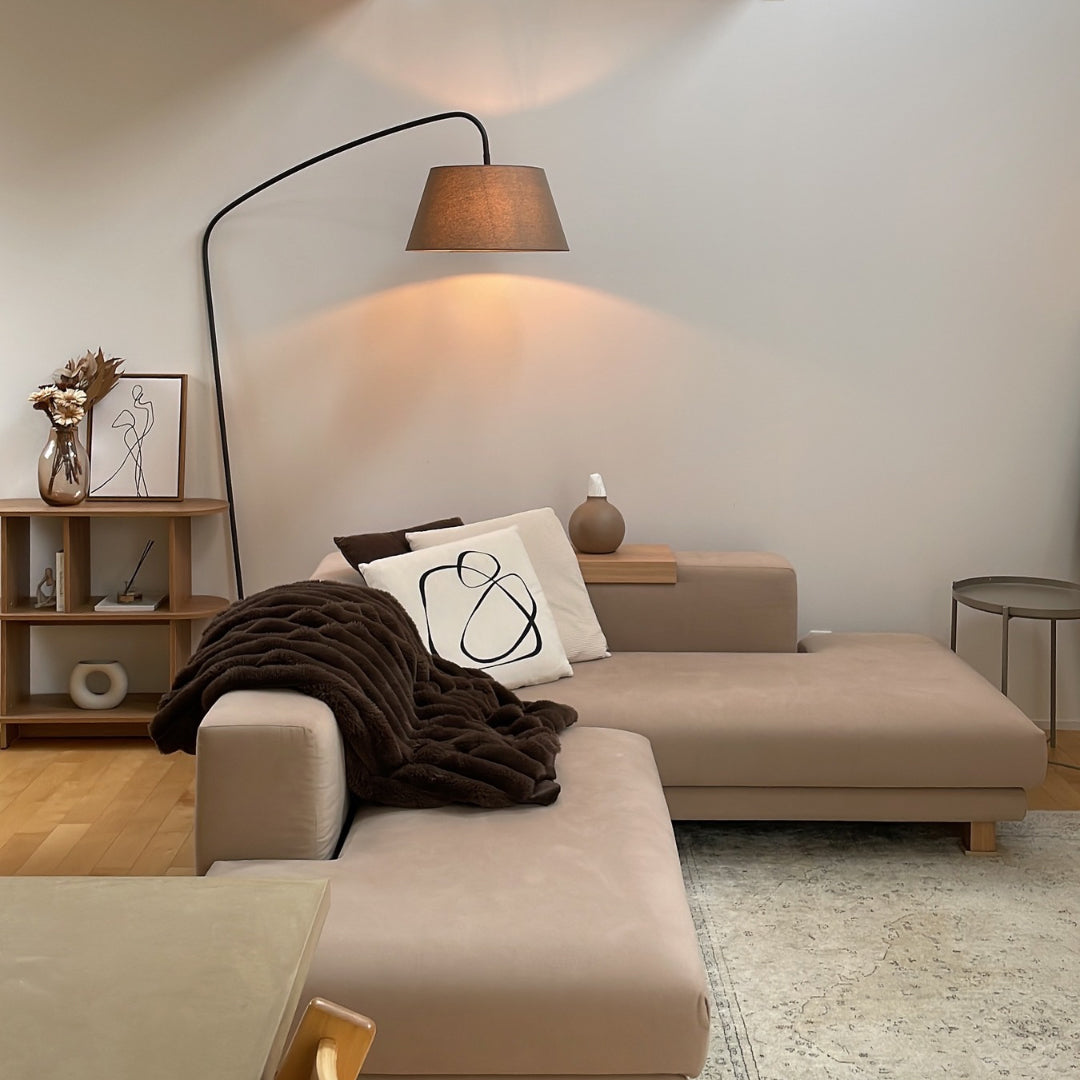 Espresso-living floor lamp 設置事例