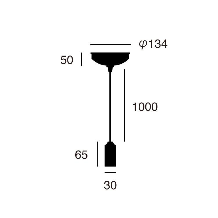 Barcelona-pendant 1 サイズ詳細(単位:mm)