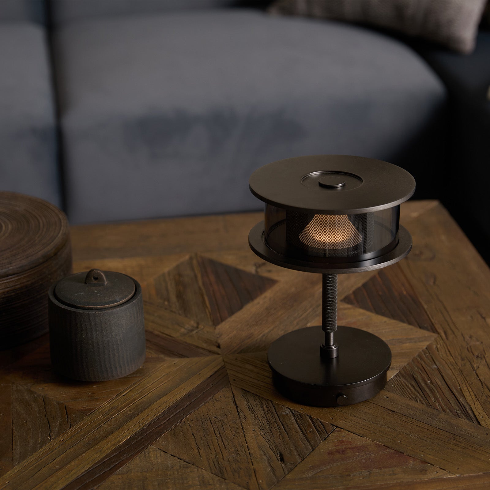 Nocturne LED-table lamp ダークブロンズ