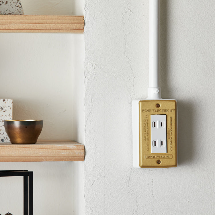 BRASS Switch plate 3｜ARTWORKSTUDIO公式
