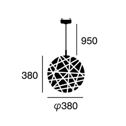 Mallee-pendant Sサイズ詳細（単位：mm）