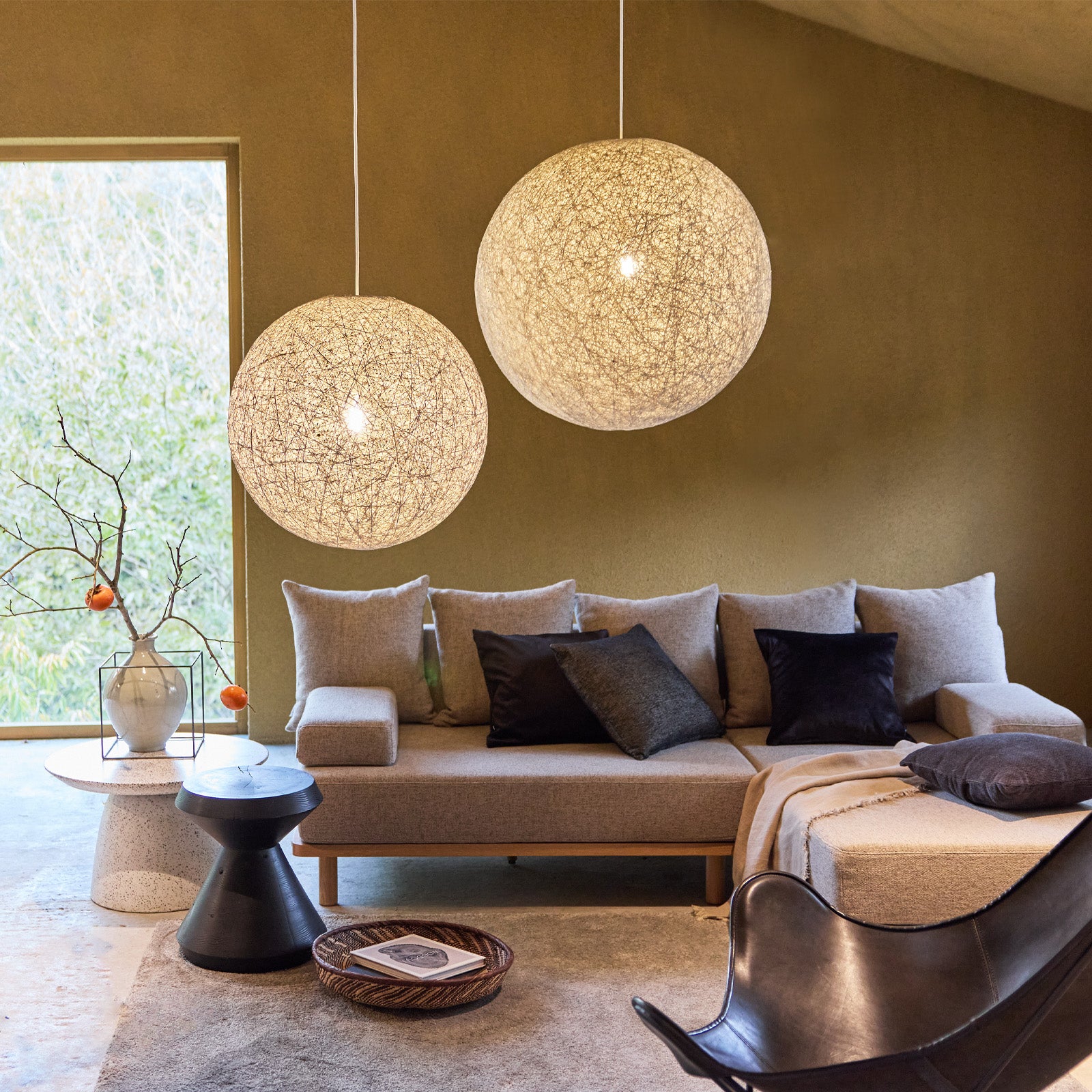 Mallee-pendant L / Mallee-pendant LL ホワイト