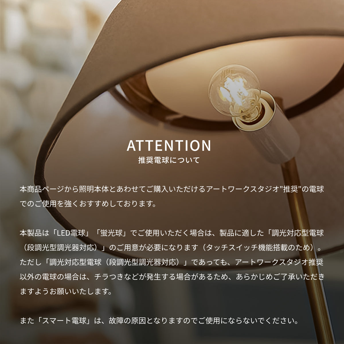 推奨電球について