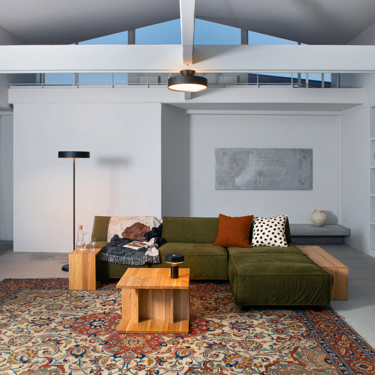 Glow LED-ceiling light / Glow LED-floor lamp