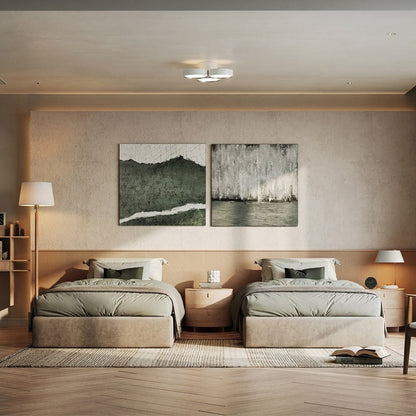 Phantom LED-ceiling light / Monolith-floor lamp
