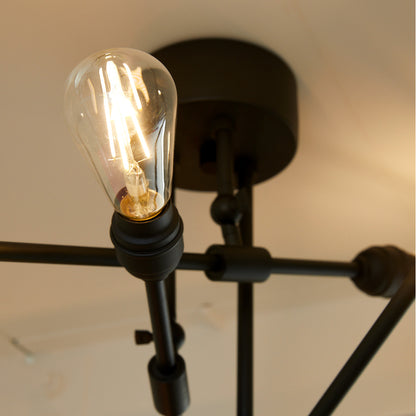 Laiton 6-ceiling light