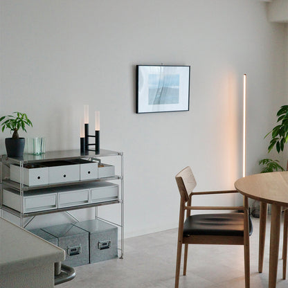 Candela 3 LED-table lamp / Vision LED-floor lamp (L) 設置事例