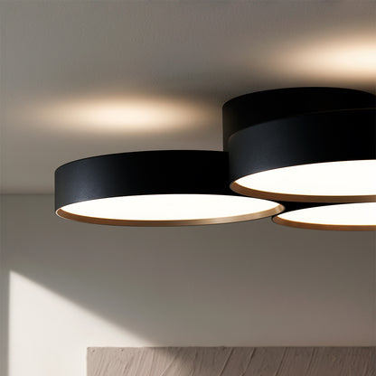 Phantom 6000 LED-ceiling light ブラック+シャンパンゴールド