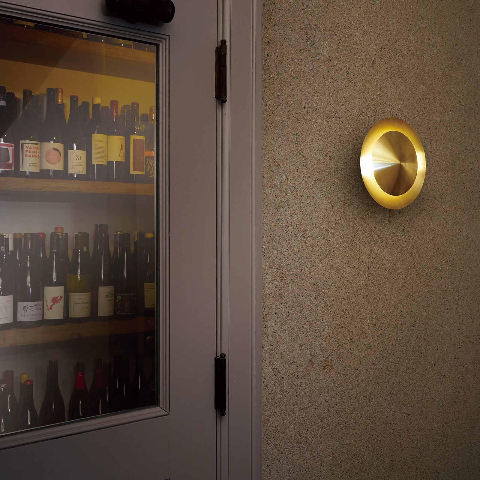 Eclipse LED-wall light (L) ブラス+ブラス