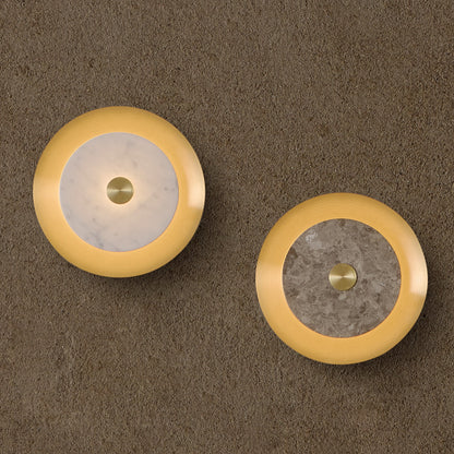 Eclipse marble LED-wall light (L) ※大理石の模様に個体差あり