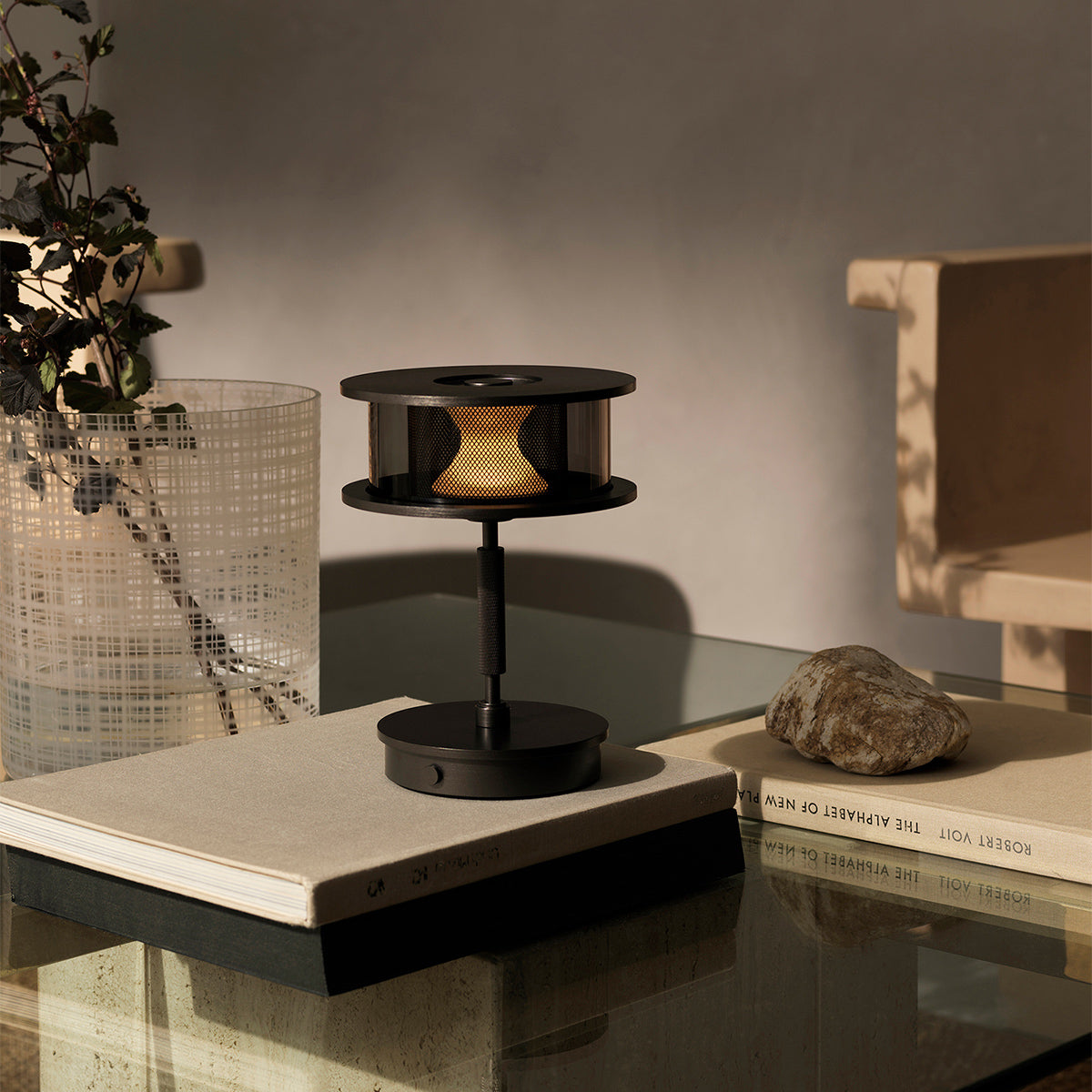 Nocturne LED-table lamp ダークブロンズ