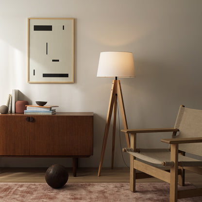 Cappuccino-floor lamp ホワイト
