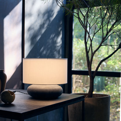 Ecru-table lamp L