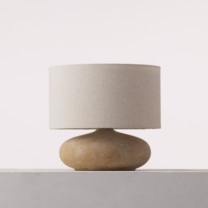 Ecru-table lamp S ベージュ 消灯時