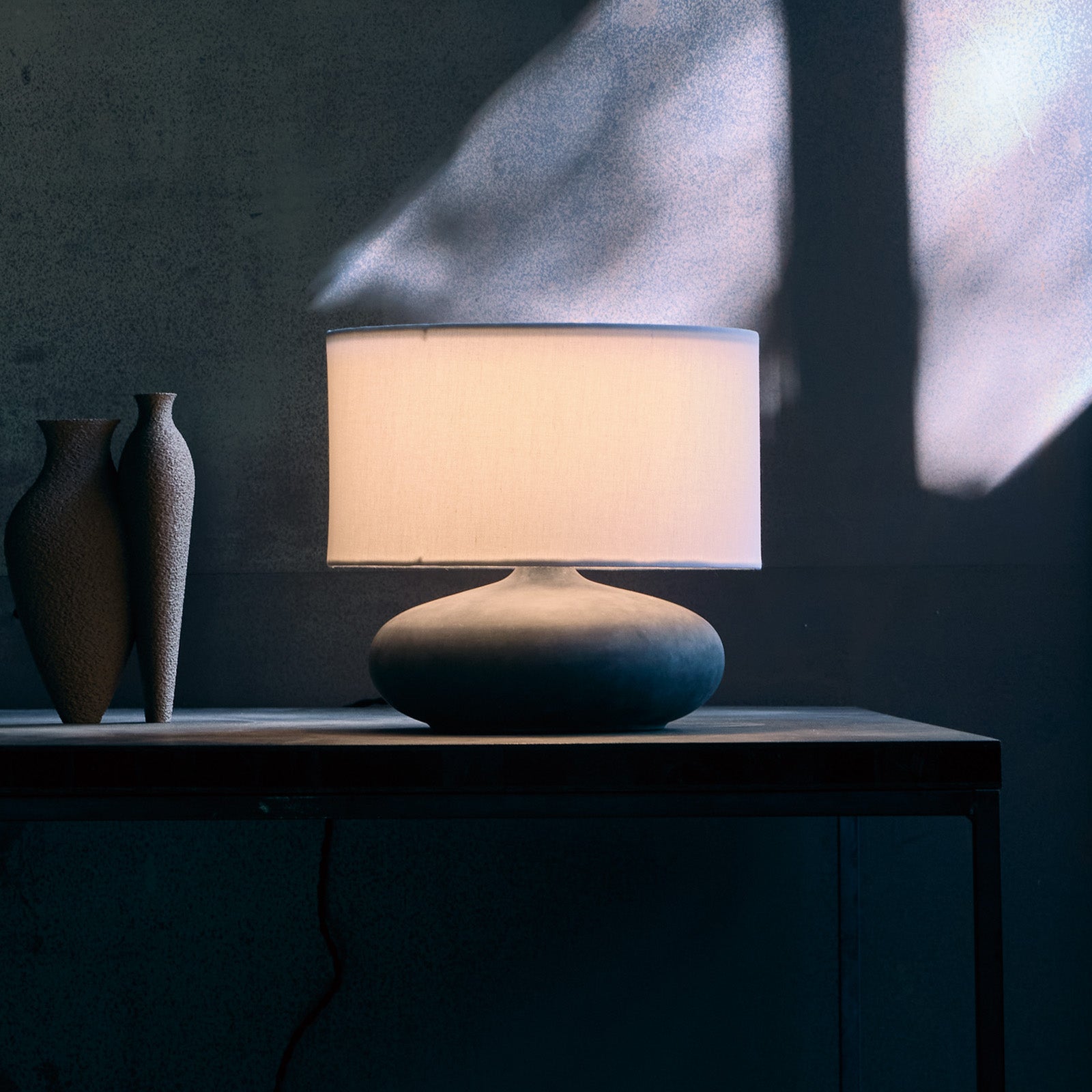 Ecru-table lamp S