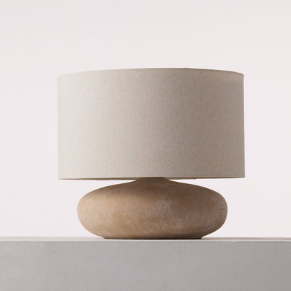 Ecru-table lamp L ベージュ 消灯時