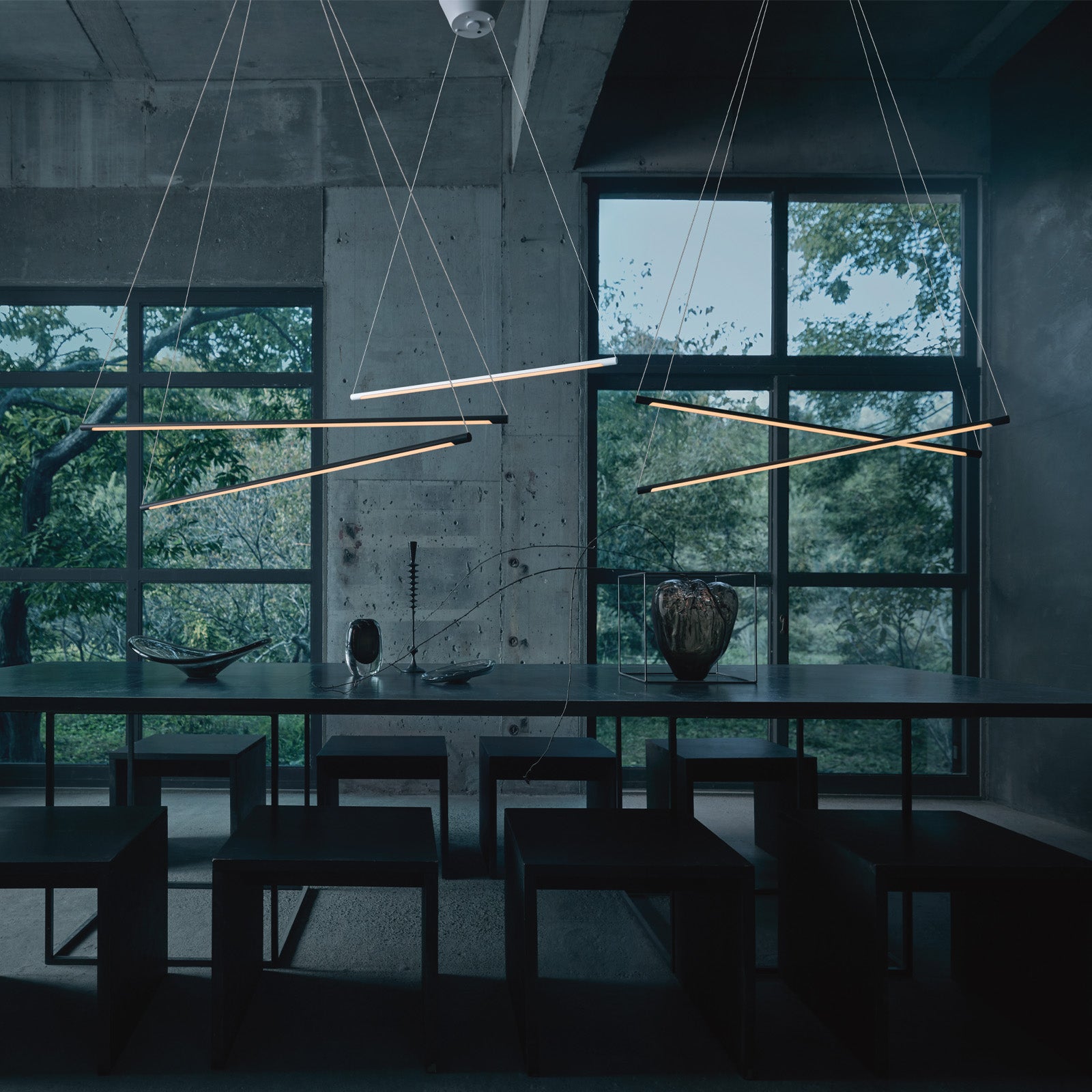 インテリアライト Vision 90 cross LED-pendant light｜ARTWORKSTUDIO公式