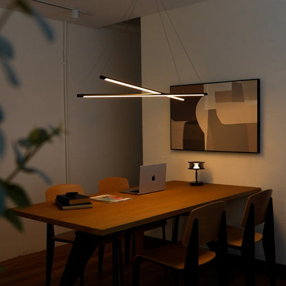 Vision 120 cross LED-pendant light / Nocturne LED-table lamp