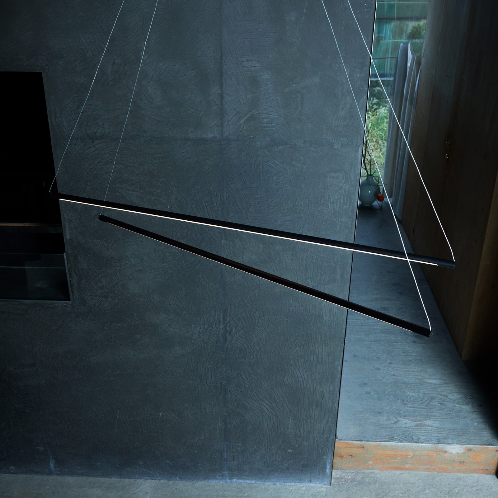 Vision 120 cross LED-pendant light