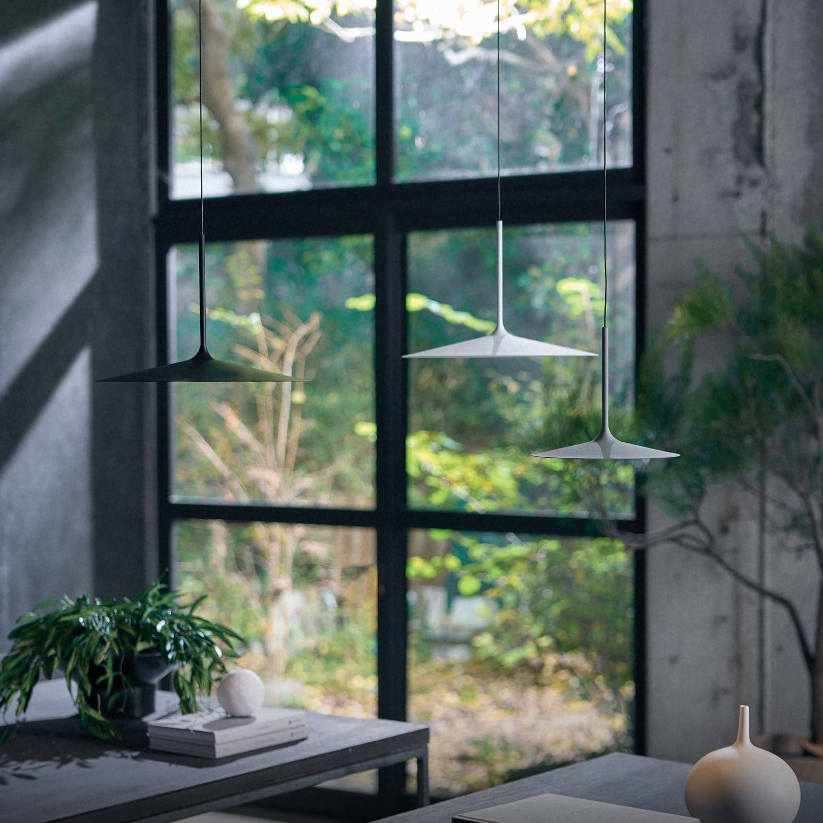 Shadow LED-lift pendant light S｜ARTWORKSTUDIO公式
