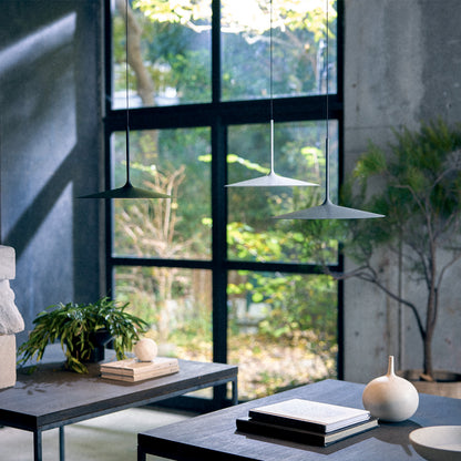 Shadow LED-lift pendant light L