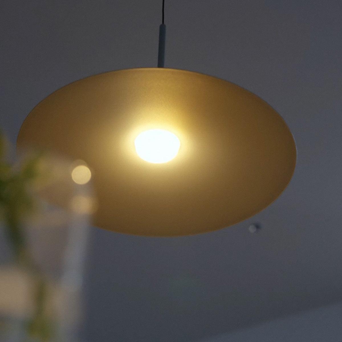 Shadow LED-lift pendant light L