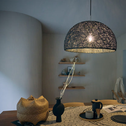 Mallee demi-pendant light