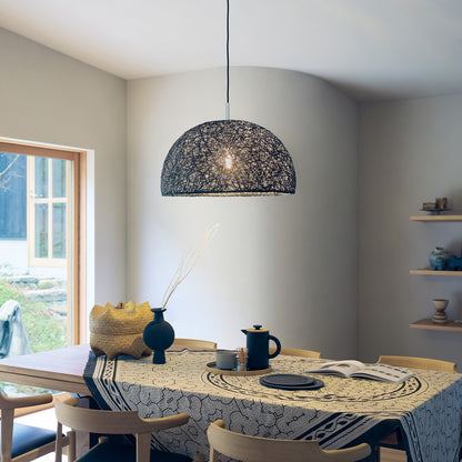 Mallee demi-pendant light