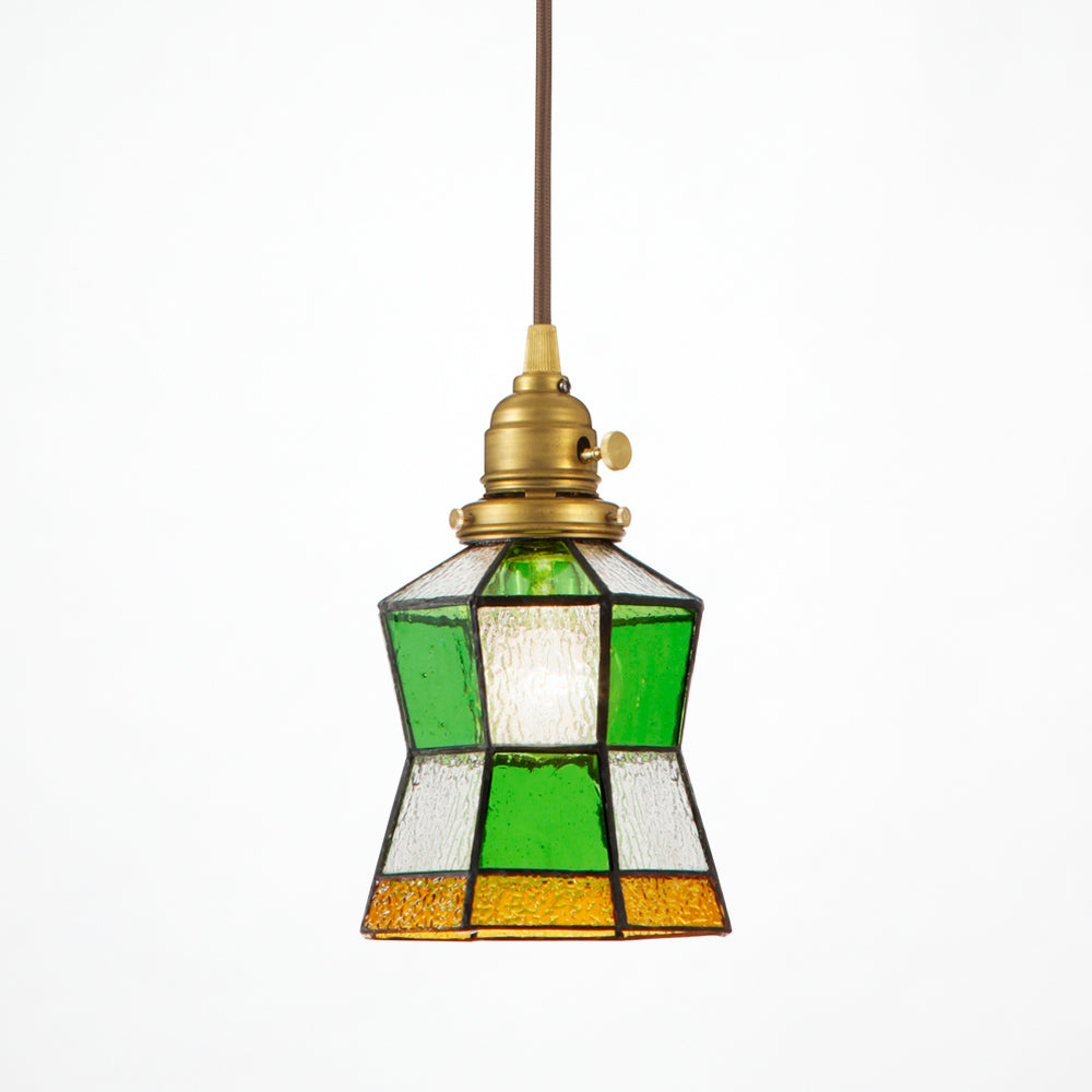 Stained glass-pendant Helm｜ARTWORKSTUDIO公式