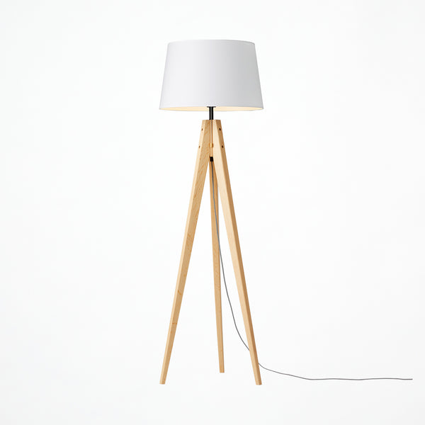 Espresso-floor lamp