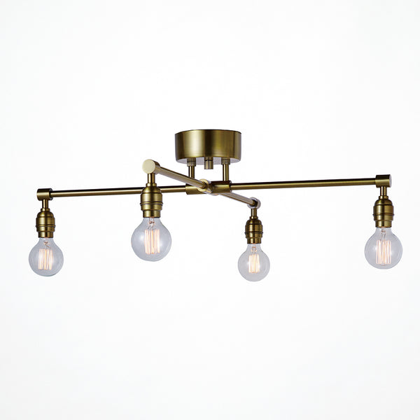 Laiton X-ceiling light