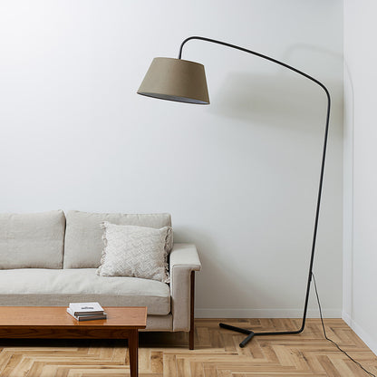 Espresso-living floor lamp ブラウン 消灯時イメージ