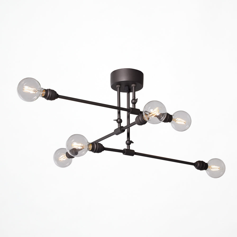 Laiton 6-ceiling light（電球：BU-1151）