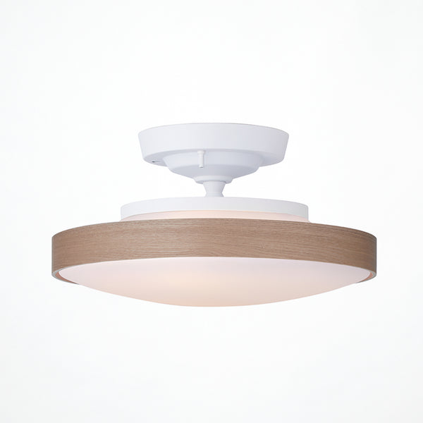 Graph LED-remote ceiling light (plywood shade)