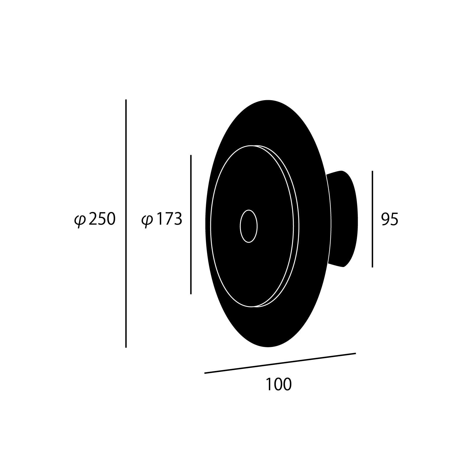 Eclipse LED-wall light (S)｜ARTWORKSTUDIO公式