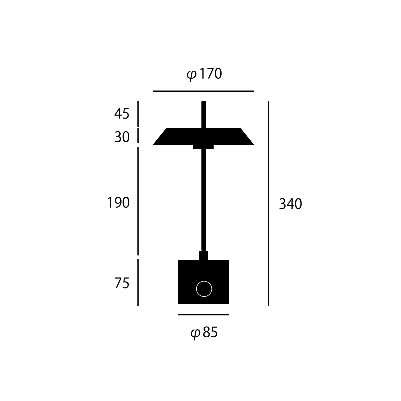 Innocence LED-table lamp (L)｜ARTWORKSTUDIO公式