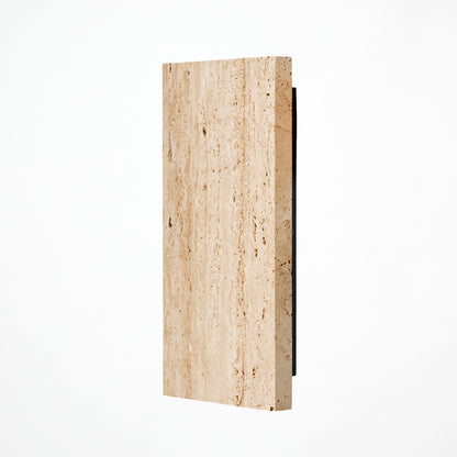 Noir LED-wall light rectangle