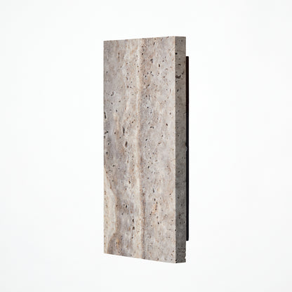 Noir LED-wall light rectangle