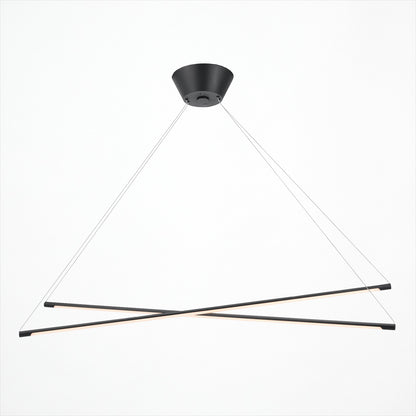 Vision 120 cross LED-pendant light