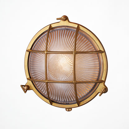 Beach house-round wall lamp L