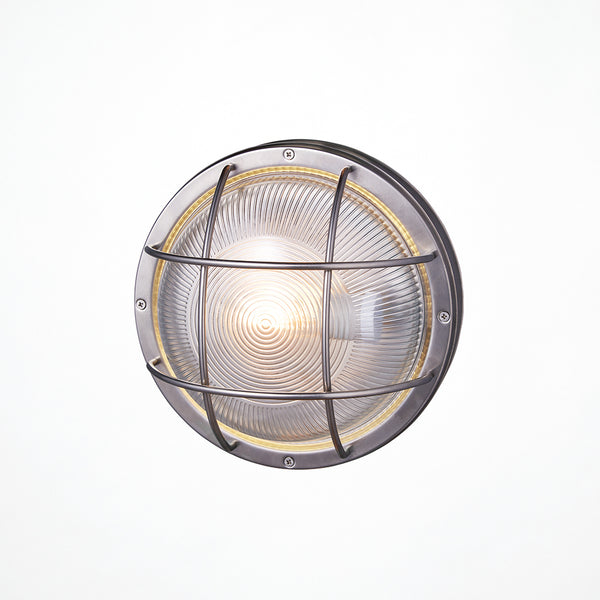 Navy base-round wall lamp