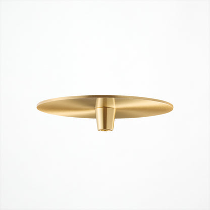 Flat ceiling plate