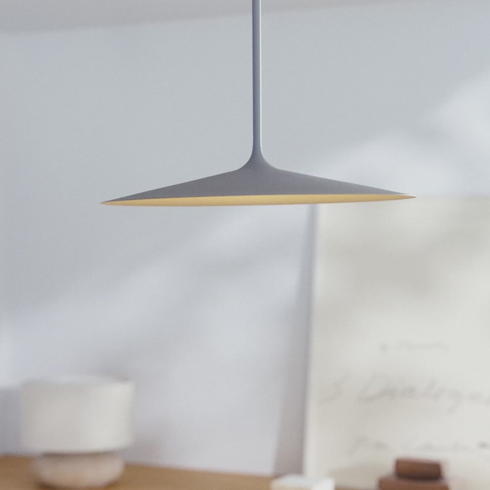Shadow LED-lift pendant light L 簡単に高さ調整可能 