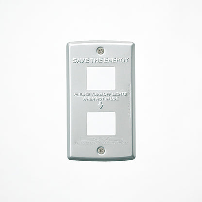 ALUMI Switch plate 2