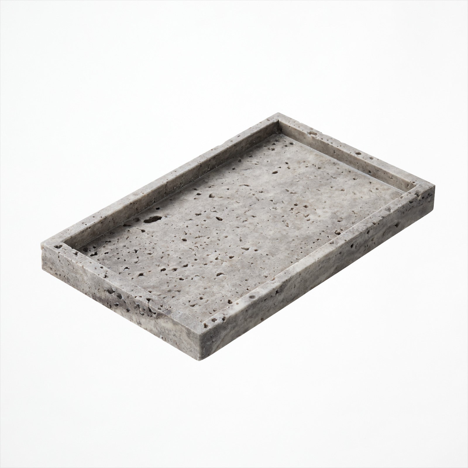 Travertine-tray rectangle｜ARTWORKSTUDIO公式